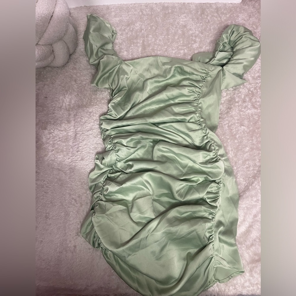 Sage Green Dress